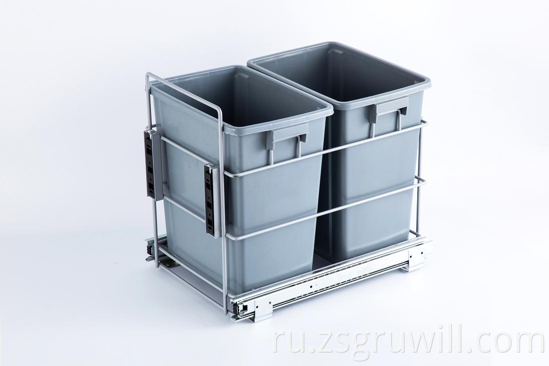 Кухонная стойка для хранения вытягивания корзин с проволочными ящиками кухонные отходы с мягким закрытием